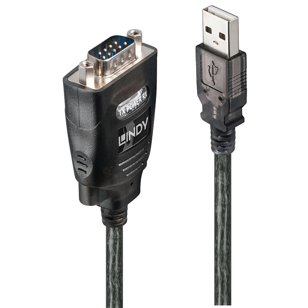 LINDY USB Soros Átalakító Fekete 1m 42686