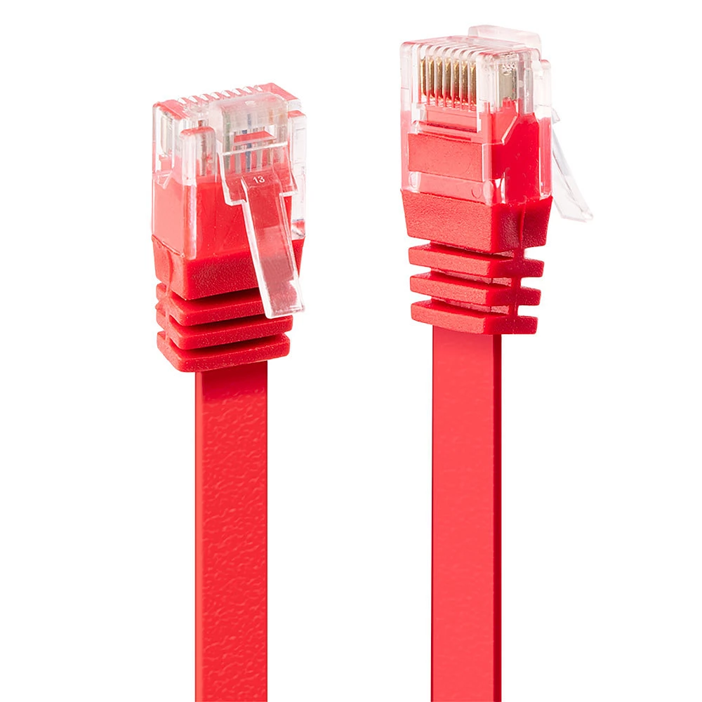 LINDY UTP Összekötő Piros 2m 47512