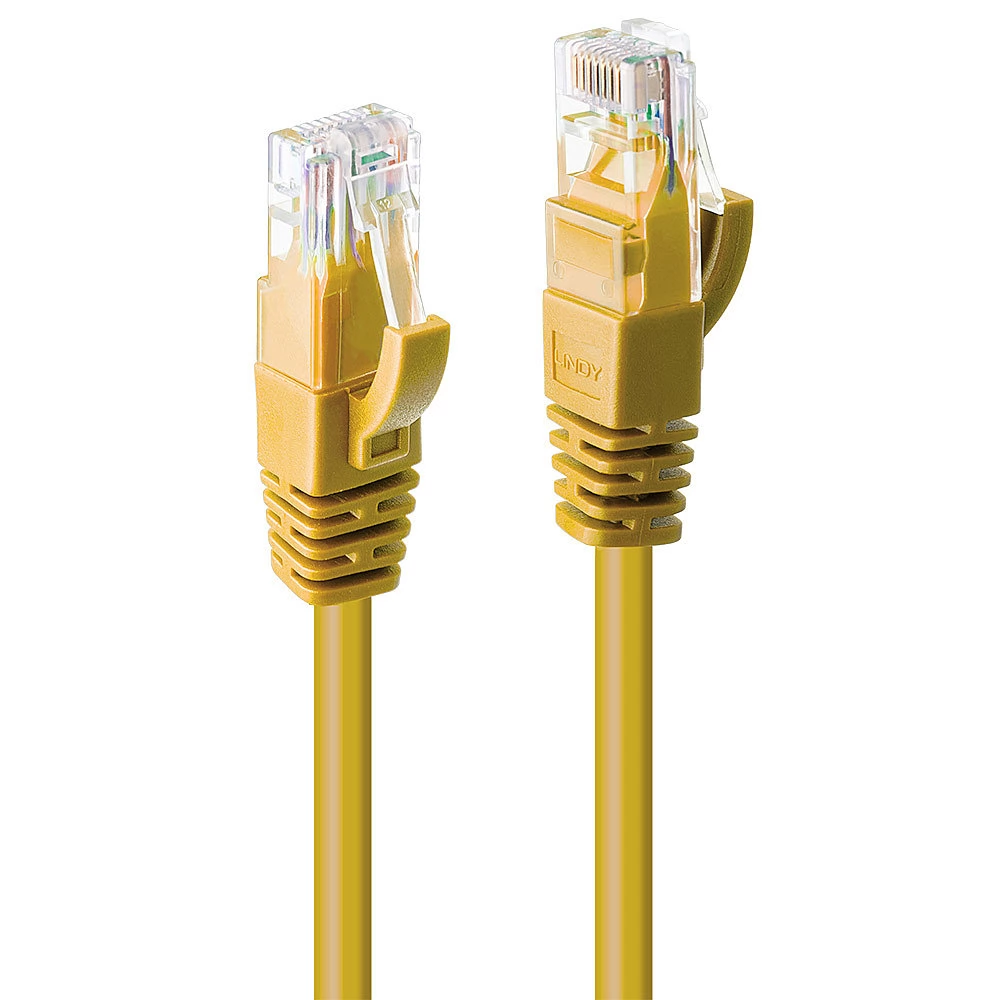LINDY UTP Összekötő Sárga 3m 48064