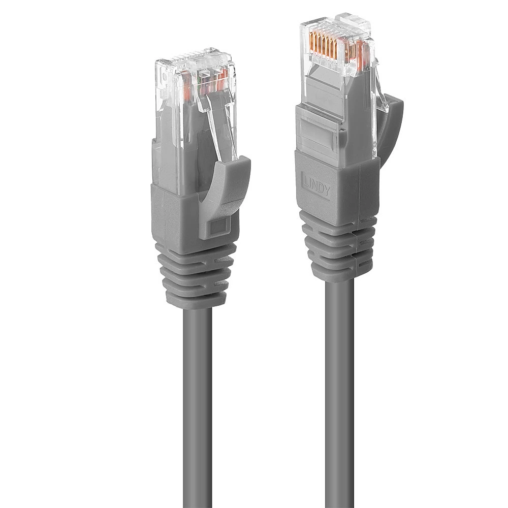 LINDY UTP Összekötő Szürke 3m 45404