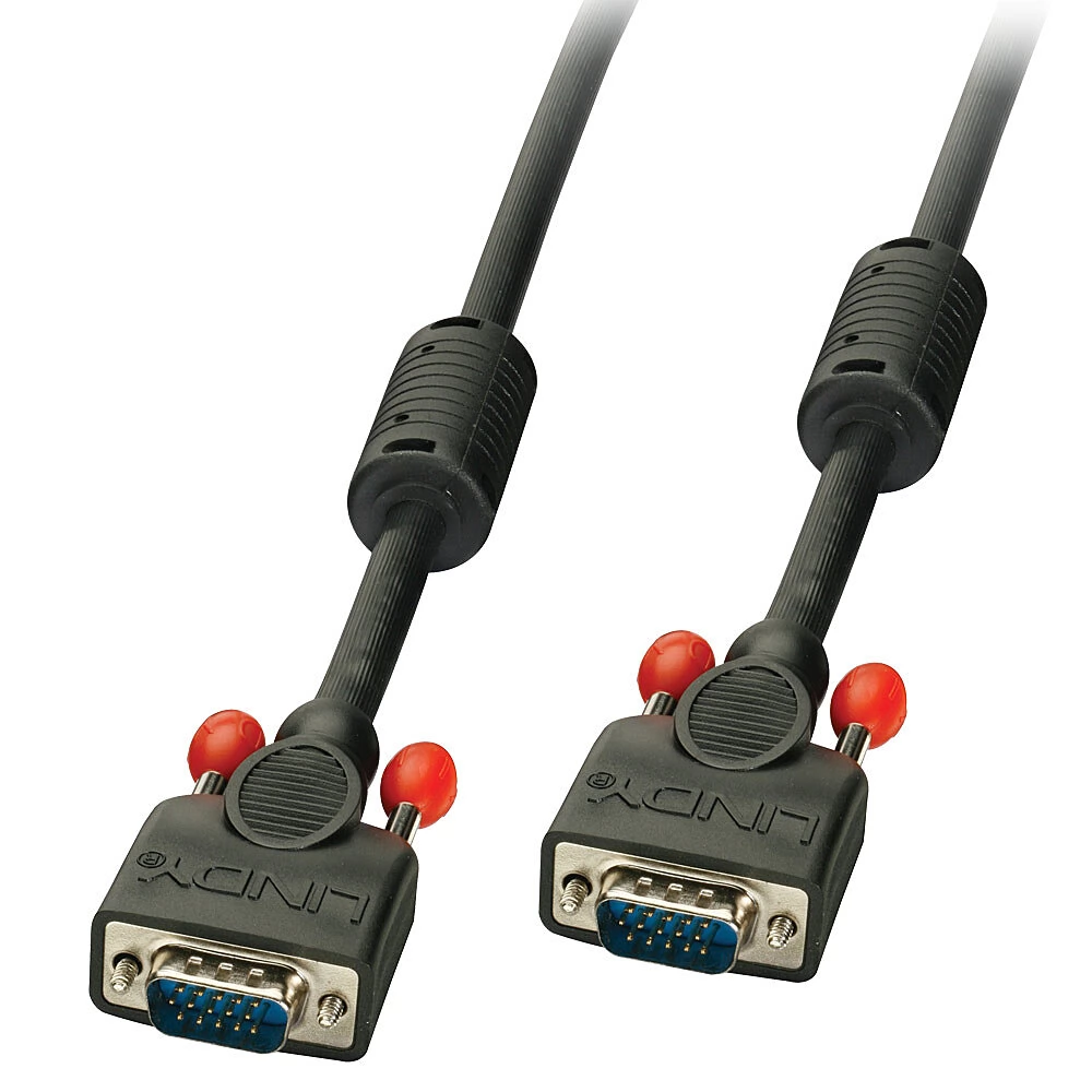 LINDY VGA/D-Sub Összekötő Fekete 1m 36372