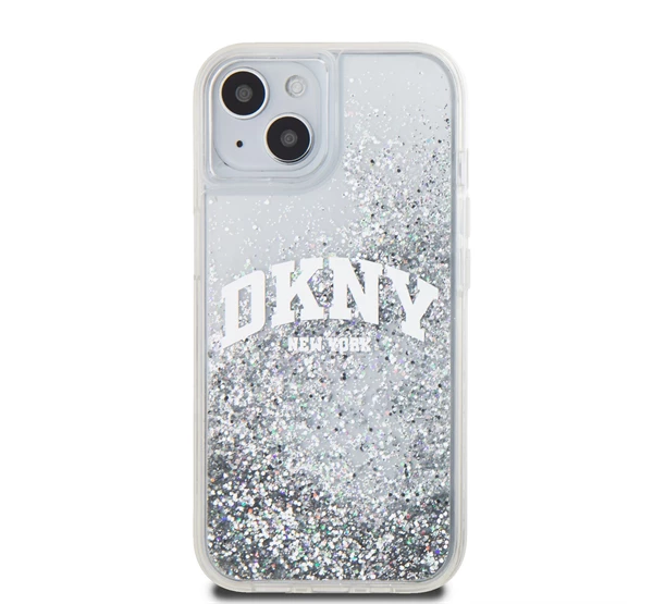 Liquid Glitter Arch Logo iPhone 14 hátlap tok átlátszó