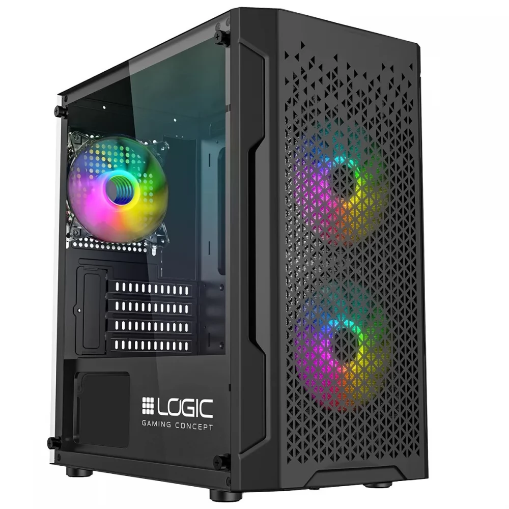 LOGIC Aramis ARGB Mini TG fekete