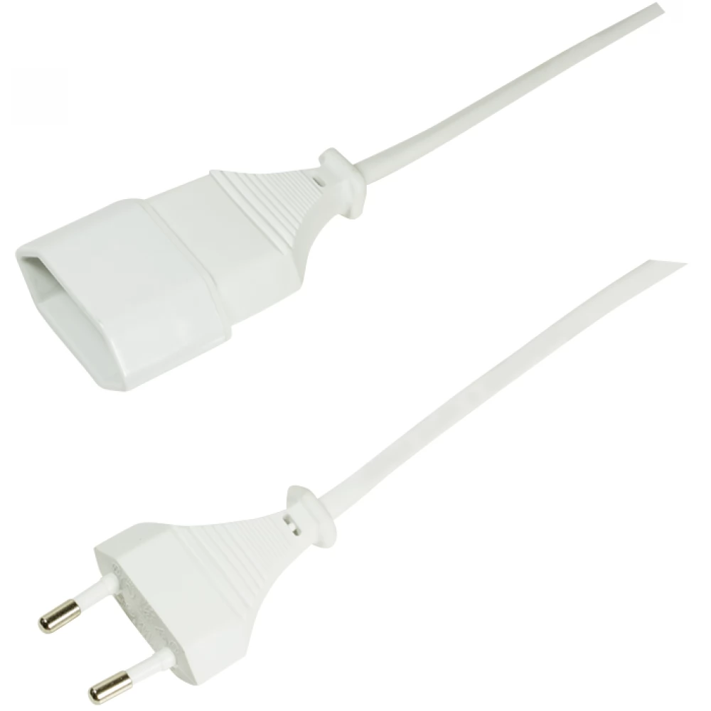 LOGILINK 230V Piskóta Táp Fehér 2m CP126