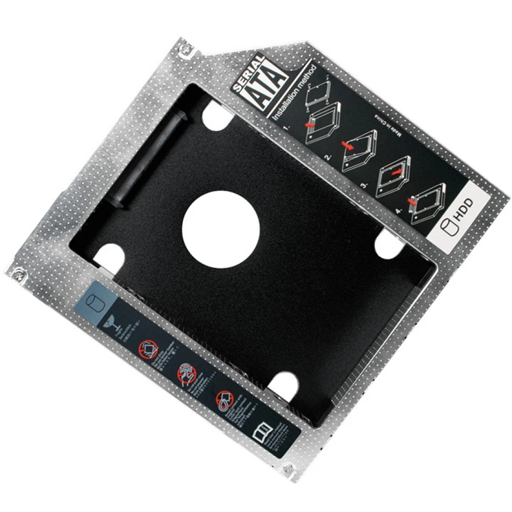 LOGILINK 2nd SATA HDD Caddy for a 12.7 mm high CD/DVD/Blu-ray drive slot
