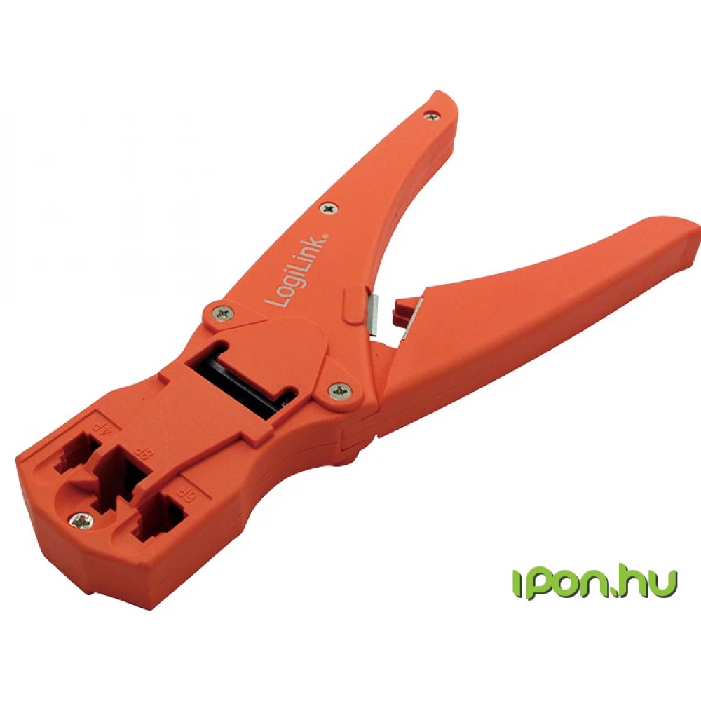 LOGILINK Crimping tool for RJ11/12/45 modular plugs plastic