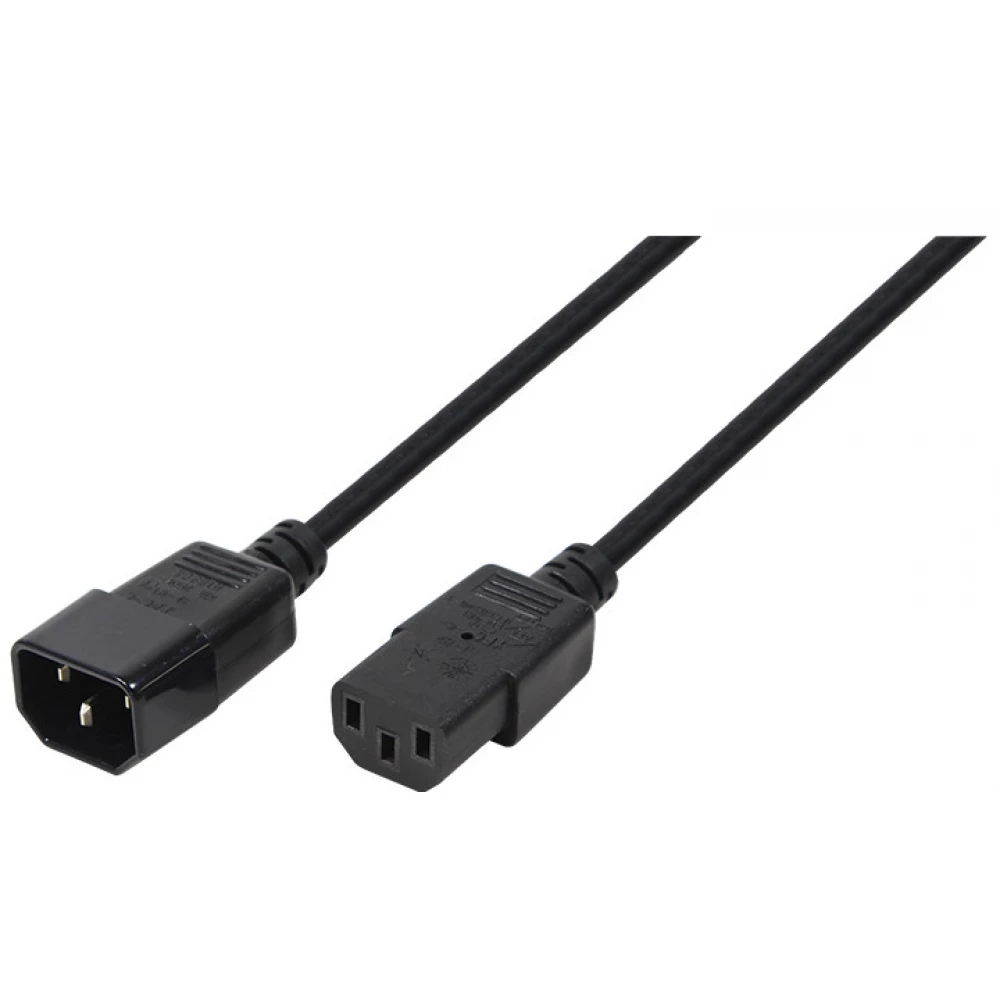 LOGILINK IEC Tápkábel Fekete 1.8m CP091