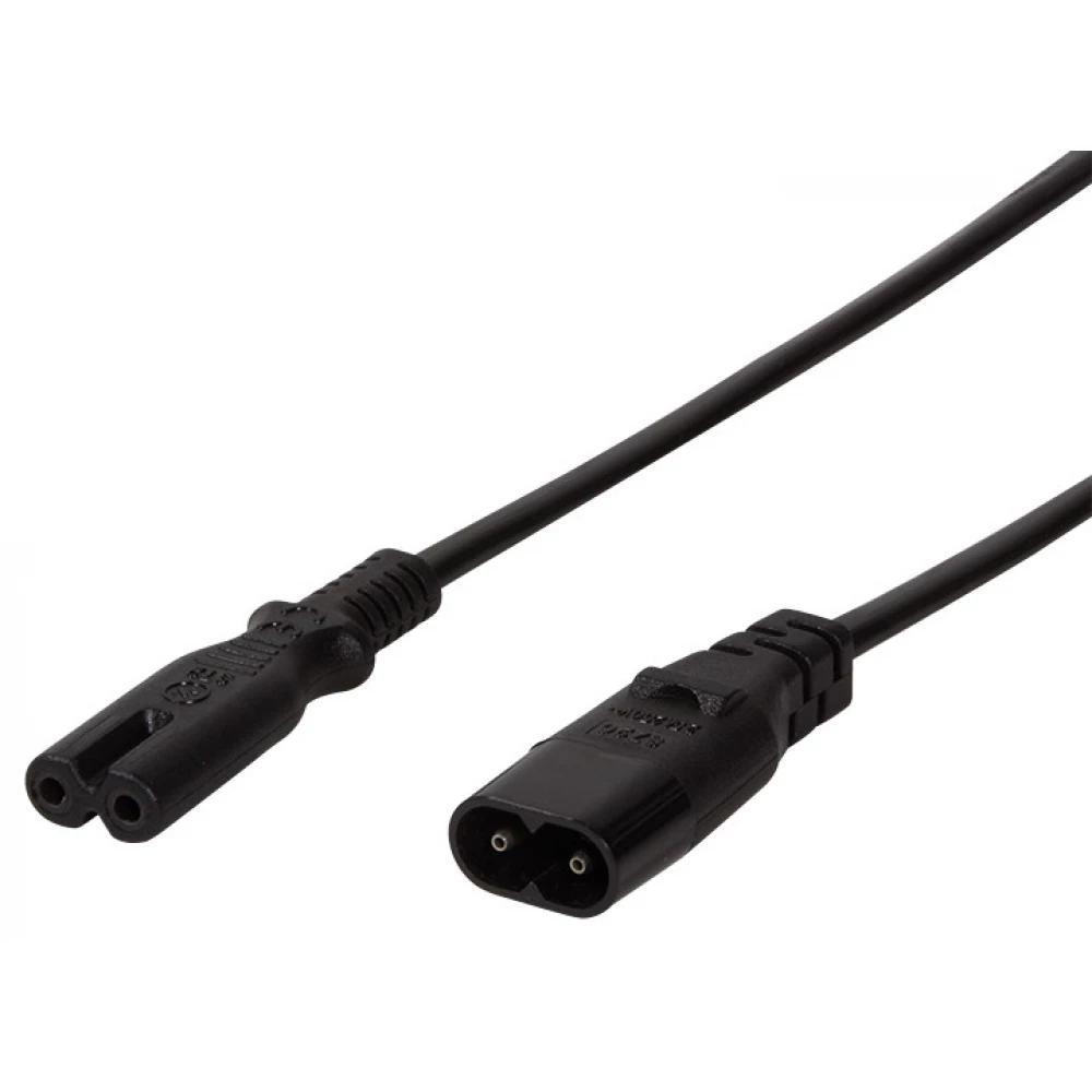 LOGILINK IEC Tápkábel Fekete 2m CP129