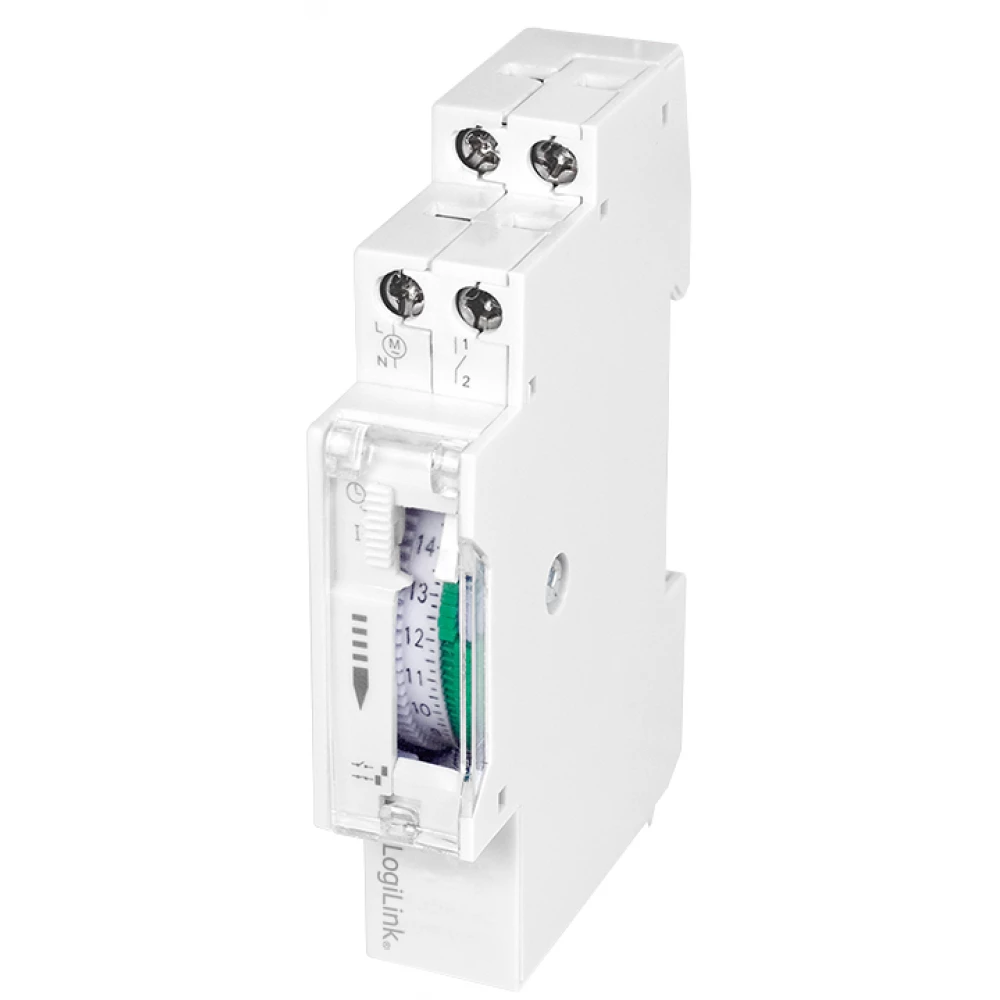 LOGILINK Mechanical time switch for DIN-Rails