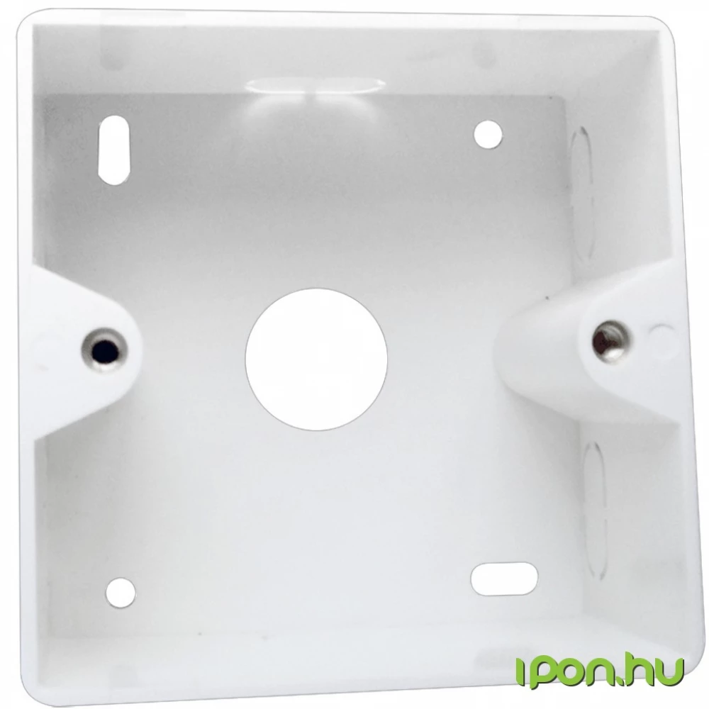 LOGILINK Outlet Surface Mounting Box for Faceplates pure white