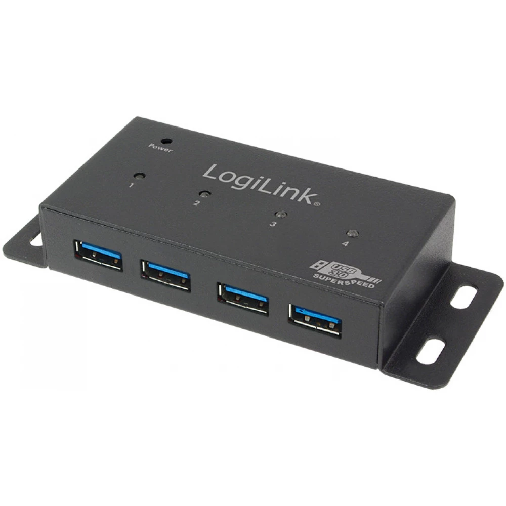 LOGILINK USB 3.0 HUB 4-Port Metal housing