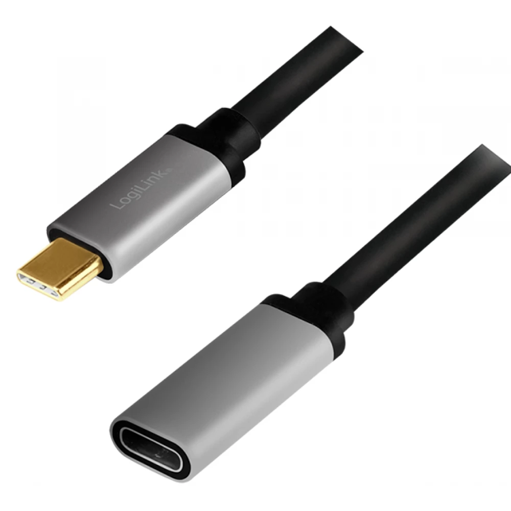 LOGILINK USB 3.1 Type C Összekötő Fekete 50cm CUA0105
