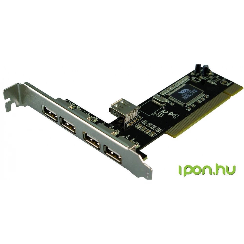 LOGILINK USB2.0 4+1 portos PCI