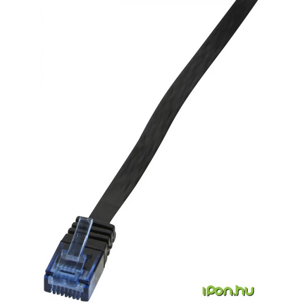 LOGILINK UTP Összekötő Fekete 50cm CF2023U