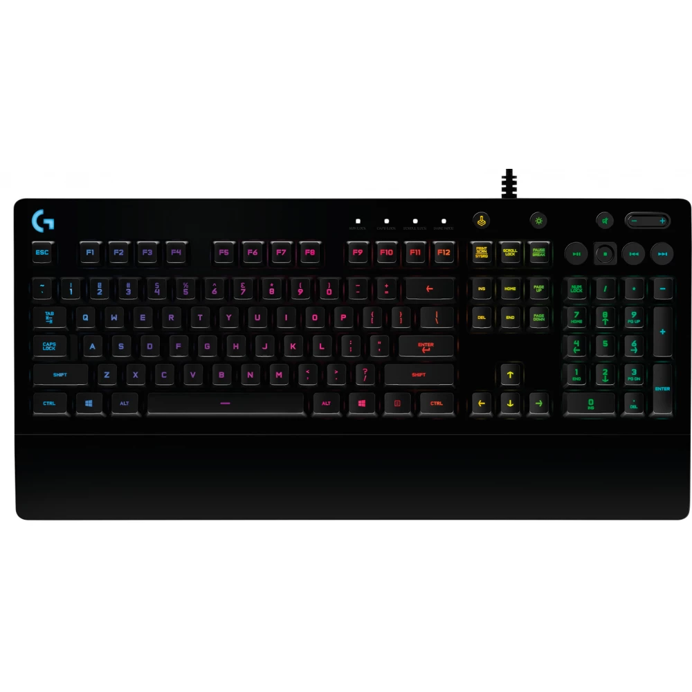 LOGITECH G213 Prodigy US Angol fekete