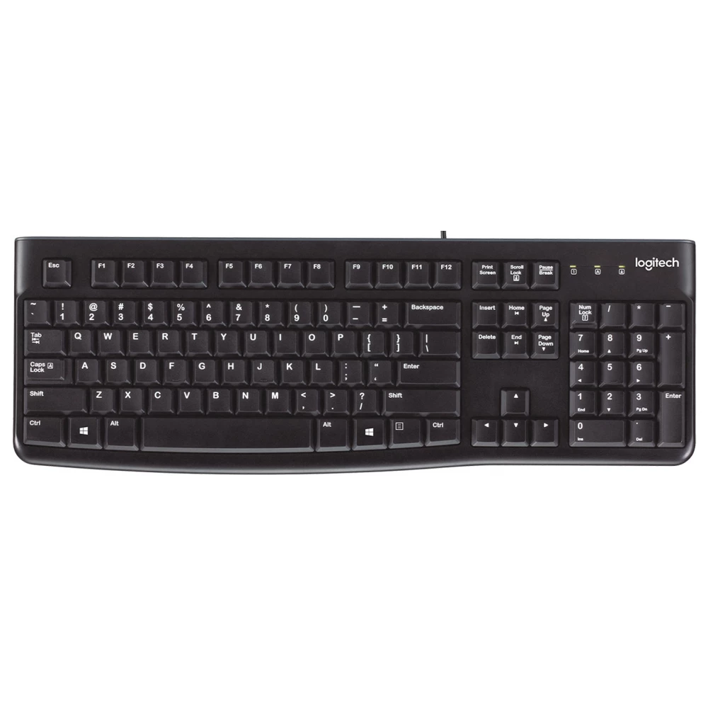 LOGITECH K120 Cseh fekete