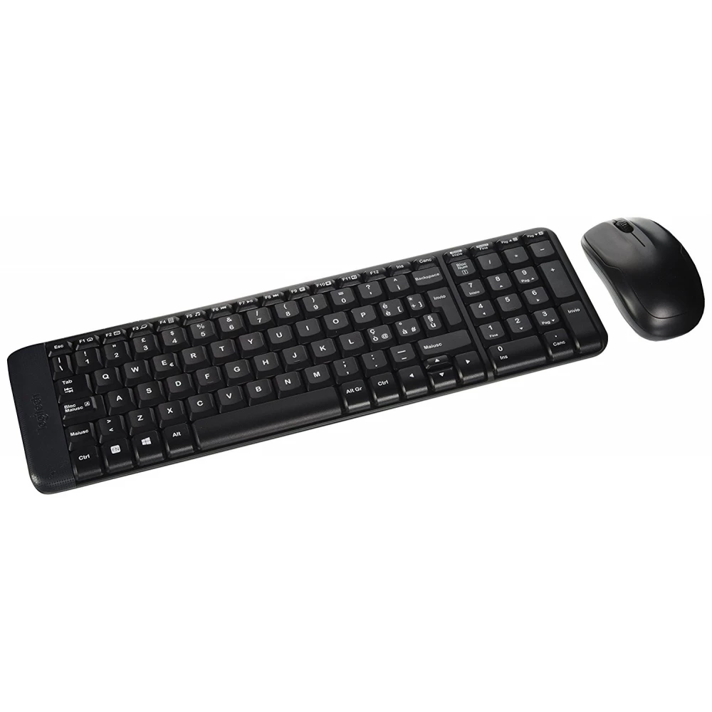 LOGITECH MK220 Wireless Combo US Angol fekete