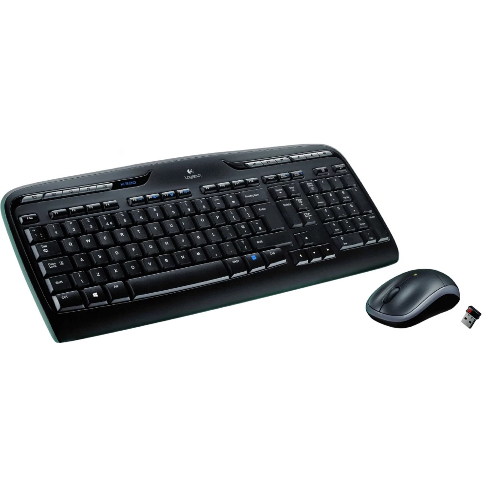LOGITECH MK330 Wireless Combo Német fekete