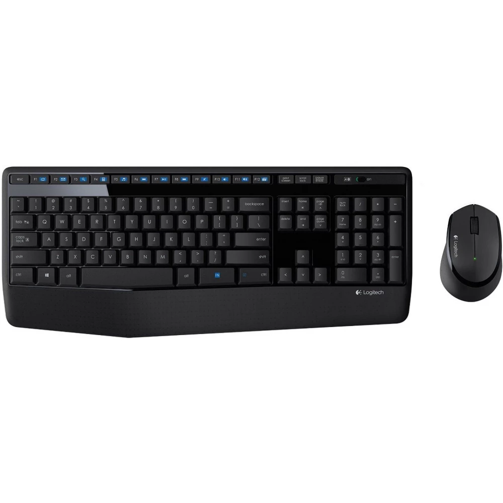 LOGITECH MK345 Wireless Combo US Angol fekete