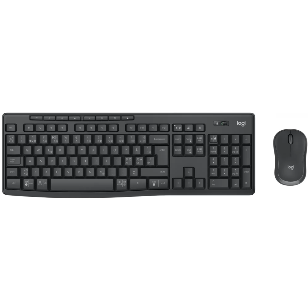 LOGITECH MK370 Combo üzleti használatra Francia grafit