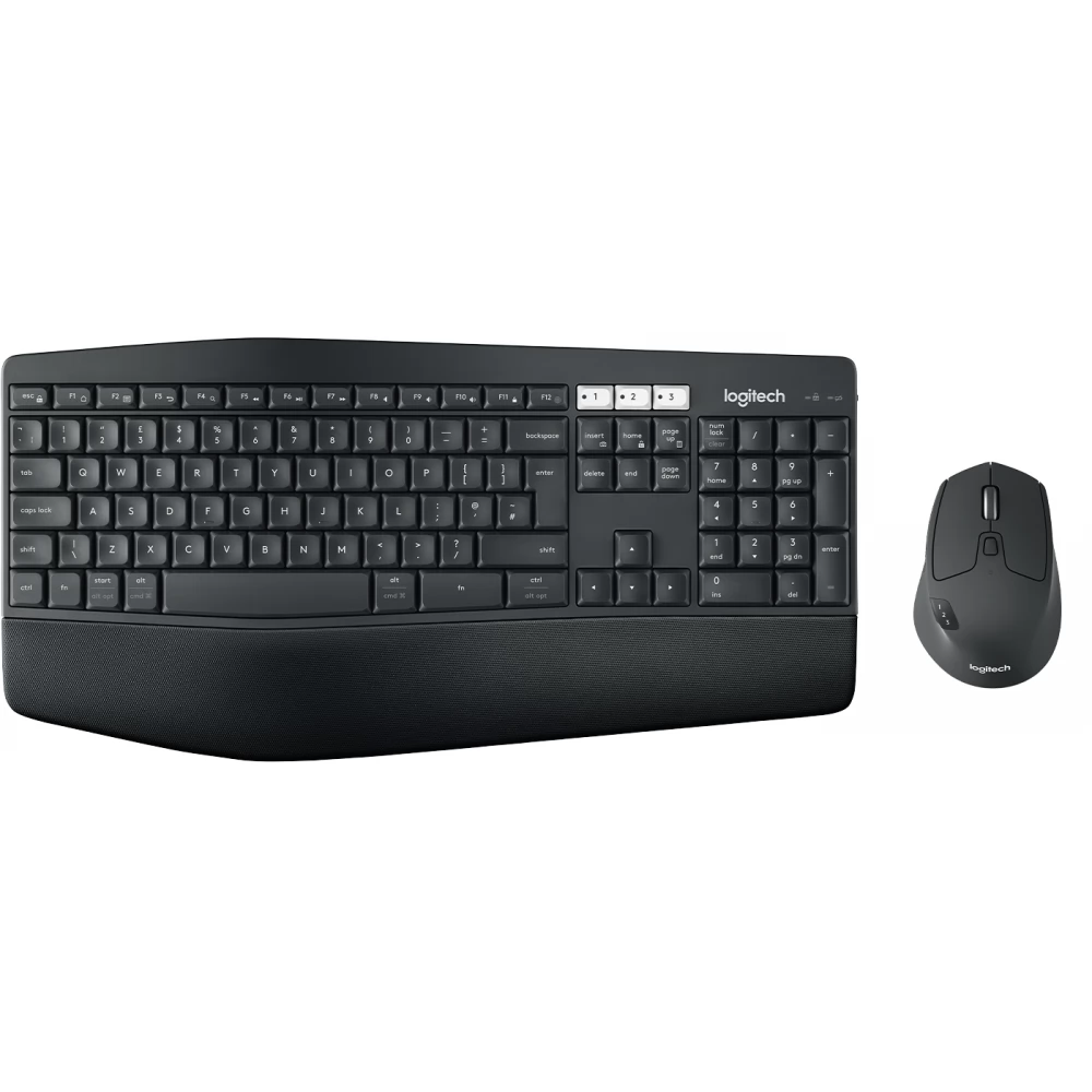 LOGITECH MK850 Performance Wireless Combo Angol fekete
