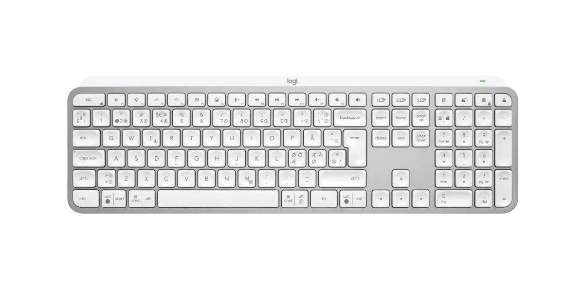 LOGITECH MX Keys S Wireless Mac US Angol ezüst