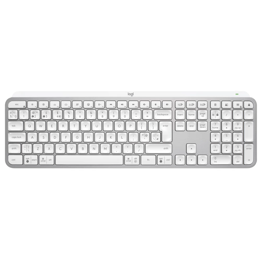 LOGITECH MX Keys S Wireless US Angol ezüst