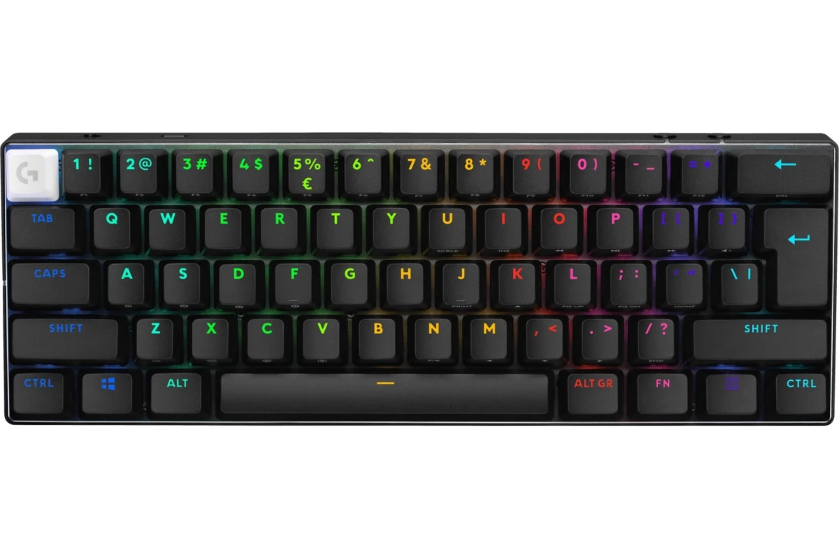LOGITECH Pro X 60 Lightspeed vezeték nélküli játékbillentyűzet Tactile US Angol fekete