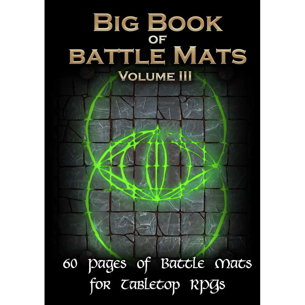 LOKE BATTLEMATS Big Book of Battle Mats Volume 3 térkép gyűjtemény