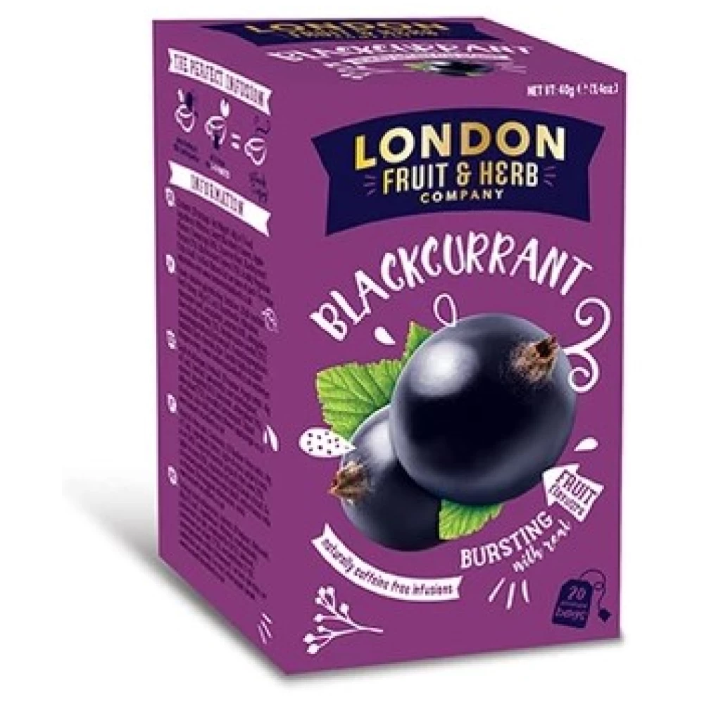 London feketeribizli tea 20x 40 g