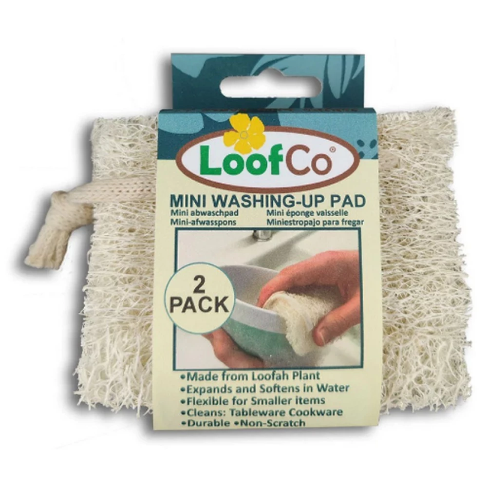 LOOFCO Loofco luffa mini szivacs mosogatáshoz 2 db