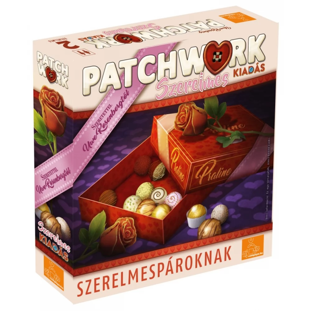 LOOKOUT SPIELE Patchwork társasjáték Szerelmes kiadás