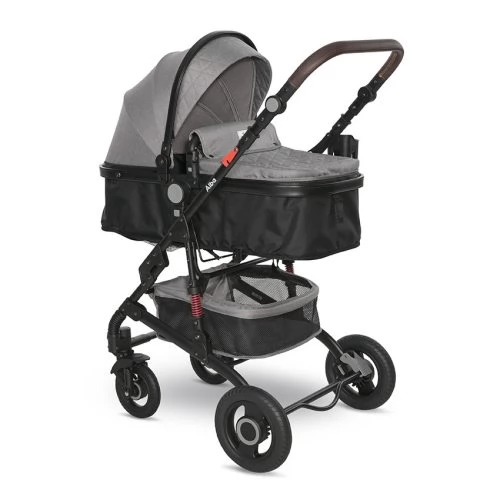 LORELLI Alba multifunkciós babakocsi + adapter - Premium Opaline Grey
