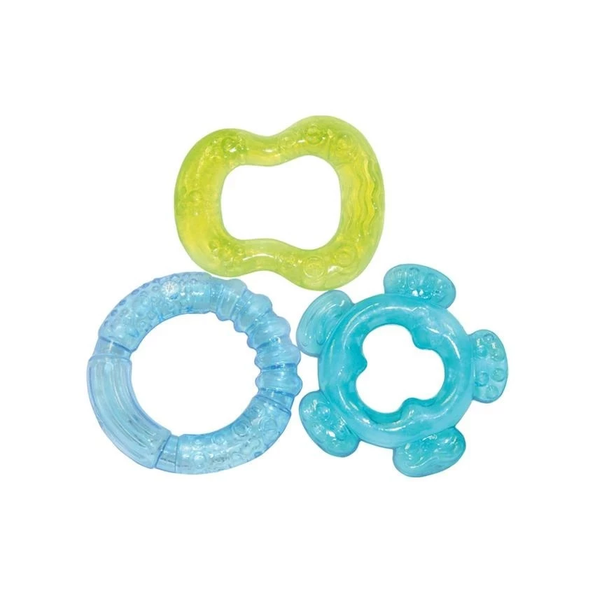 LORELLI Baby Care Hűthető rágóka 3db.-os - 2kék és zöld