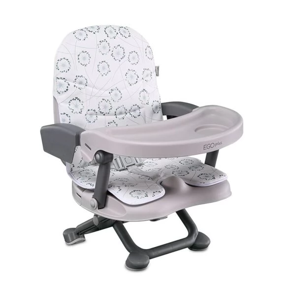 LORELLI Ego Plus székre szerelhető ülésmagasító - White Fluff PU Leather
