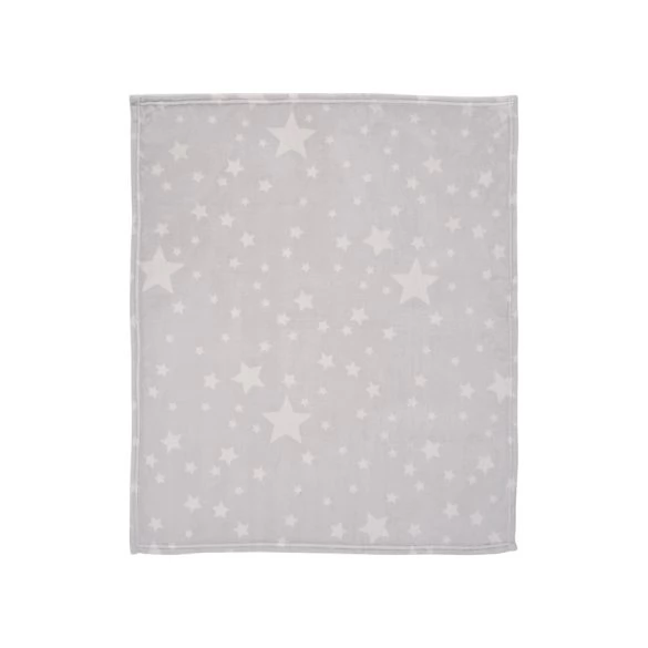 LORELLI Polár takaró 85x100 cm - Grey Stars