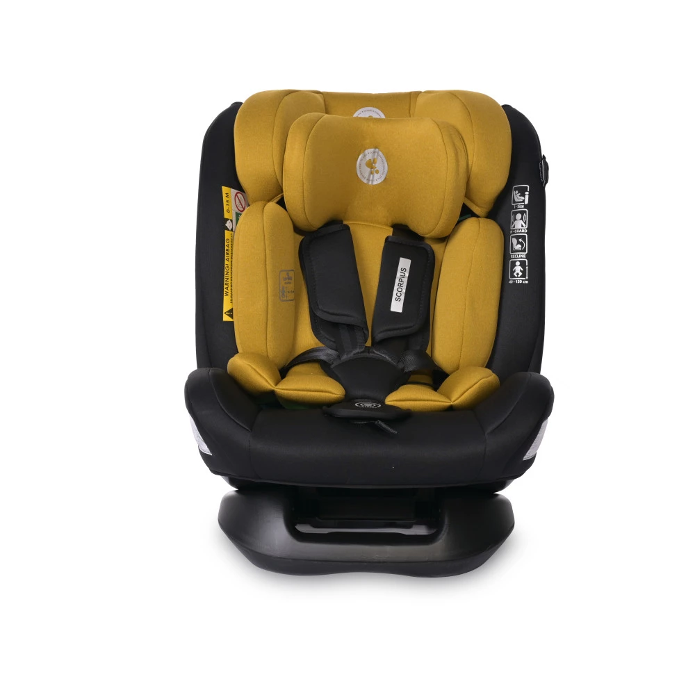 LORELLI Scorpius autósülés i-Size 40-150 cm - Lemon Curry