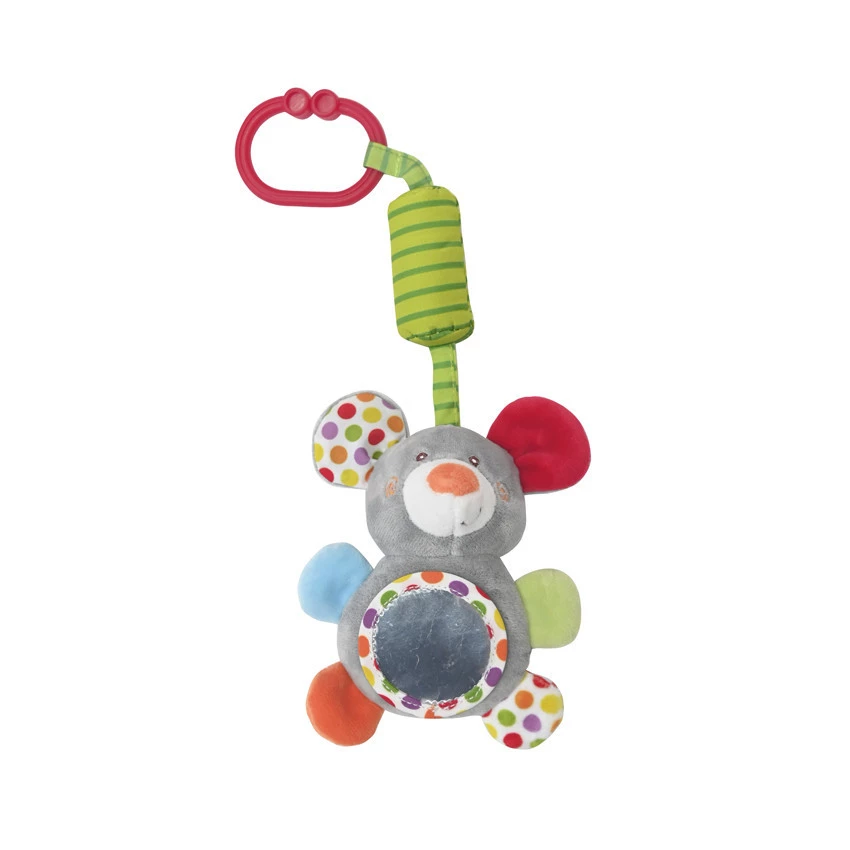 LORELLI Toys Campanula plüss babakocsi játék - egér