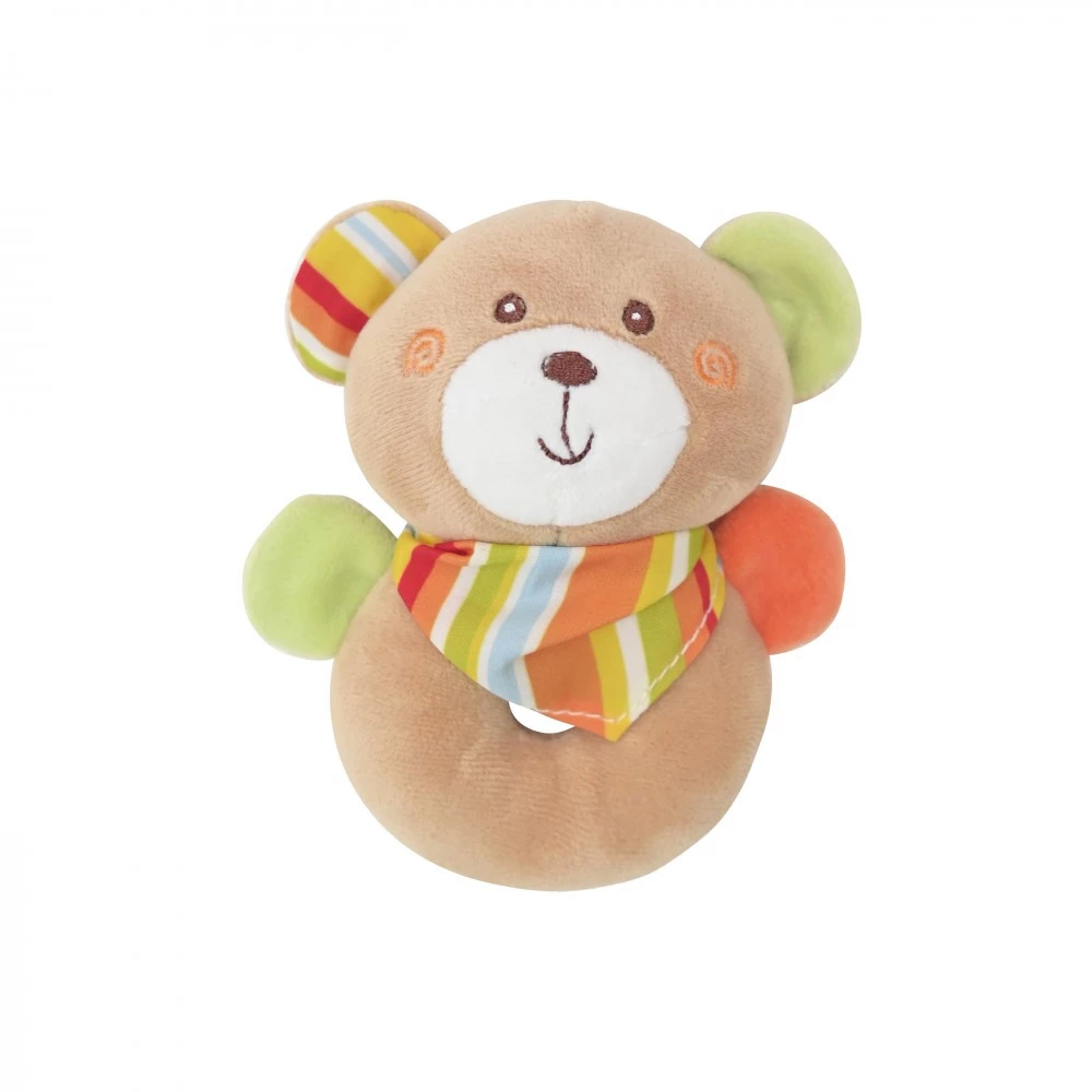 LORELLI Toys Plüss csörgő karika - Maci