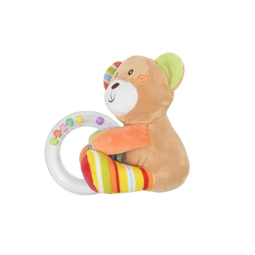 LORELLI Toys Plüss gyűrűs játék - Maci