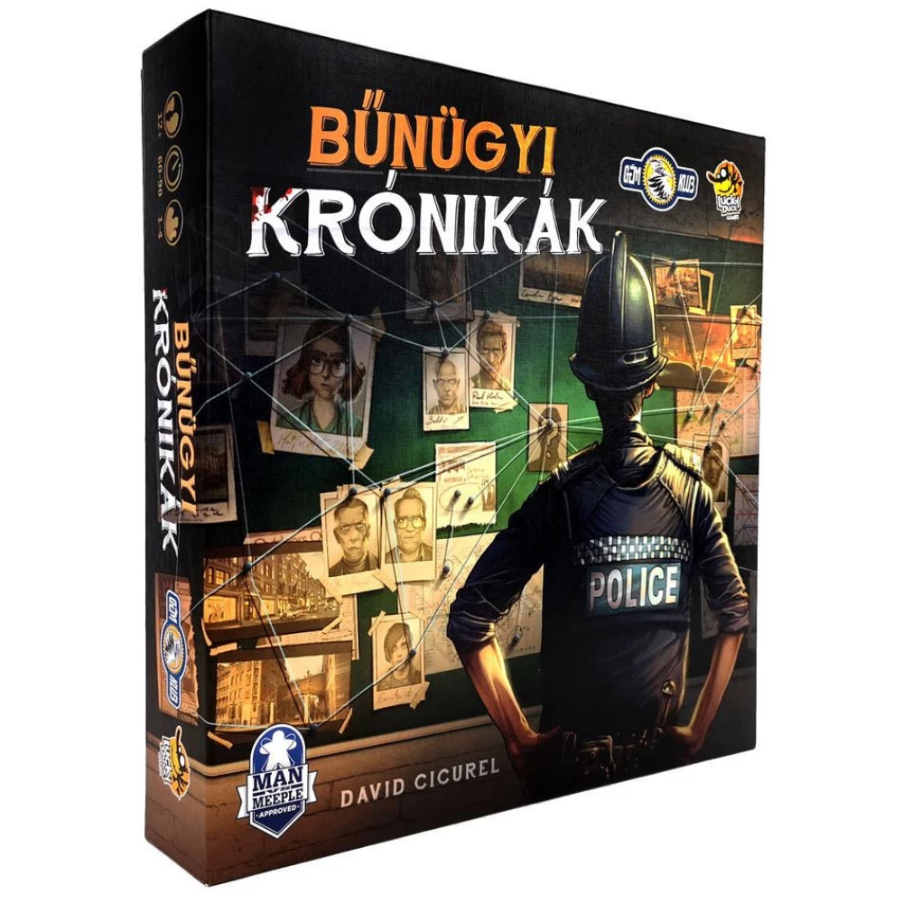 LUCKY DUCK GAMES Bűnügyi krónikák társasjáték