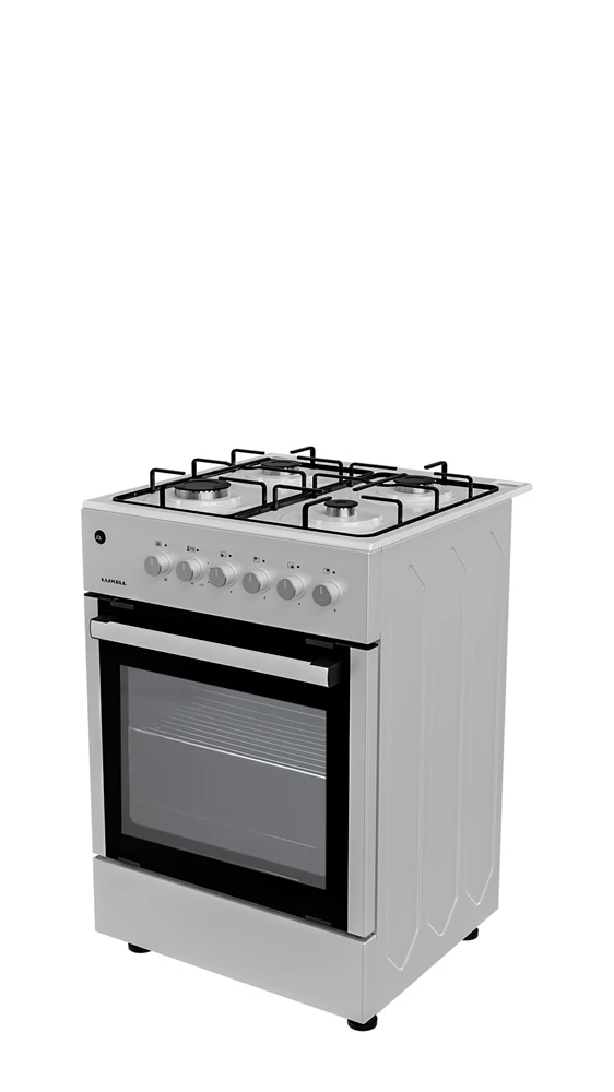 LUXELL 663S-40FW kombinált tűzhely Fehér