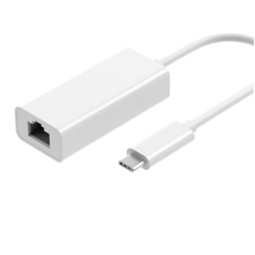 M-CAB 7001332 USB-C 3.2 UTP Átalakító 15cm 2.5Gbps fehér