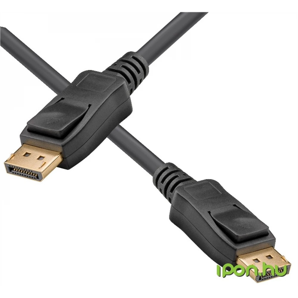 M-CAB DisplayPort 1.3 Összekötő Fekete 2m 7001099
