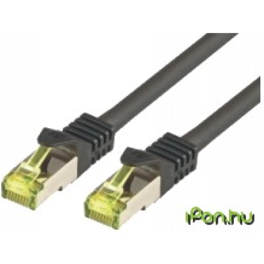M-CAB UTP Összekötő Fekete 25cm 3712