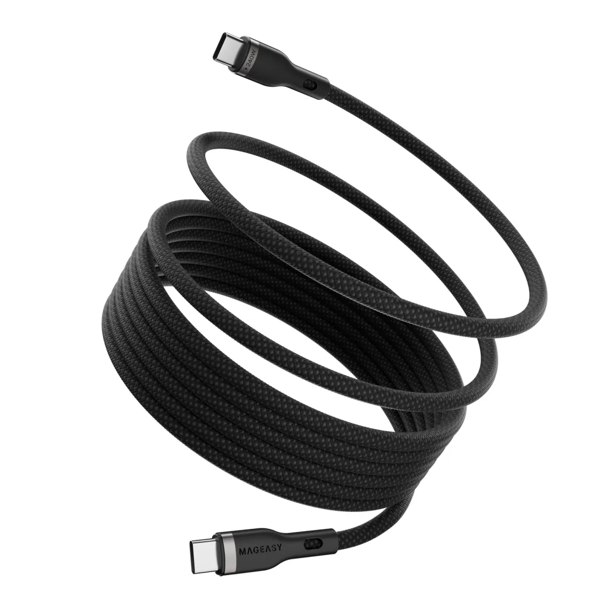 MAGEASY USB 2.0 Type C Összekötő Fekete 2m MUC42M250BK24