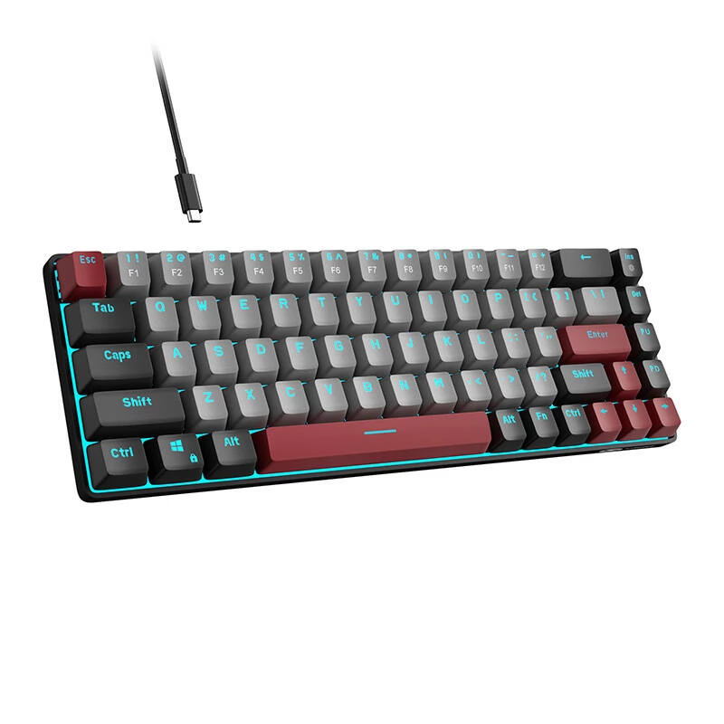 MAGEGEE MK-Box US Angol fekete-szürke-piros