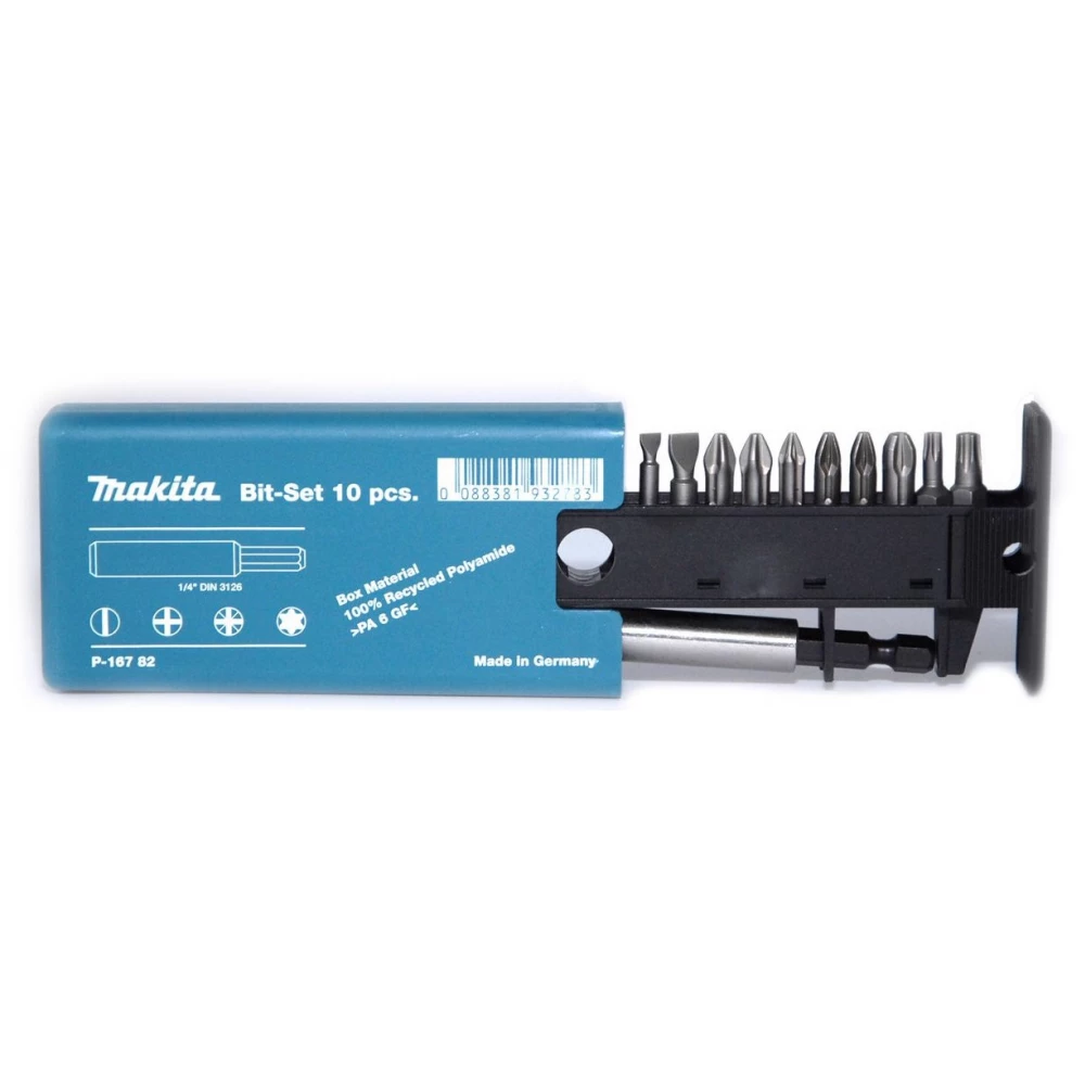 MAKITA P-16782 Bitkészlet 10 db-os