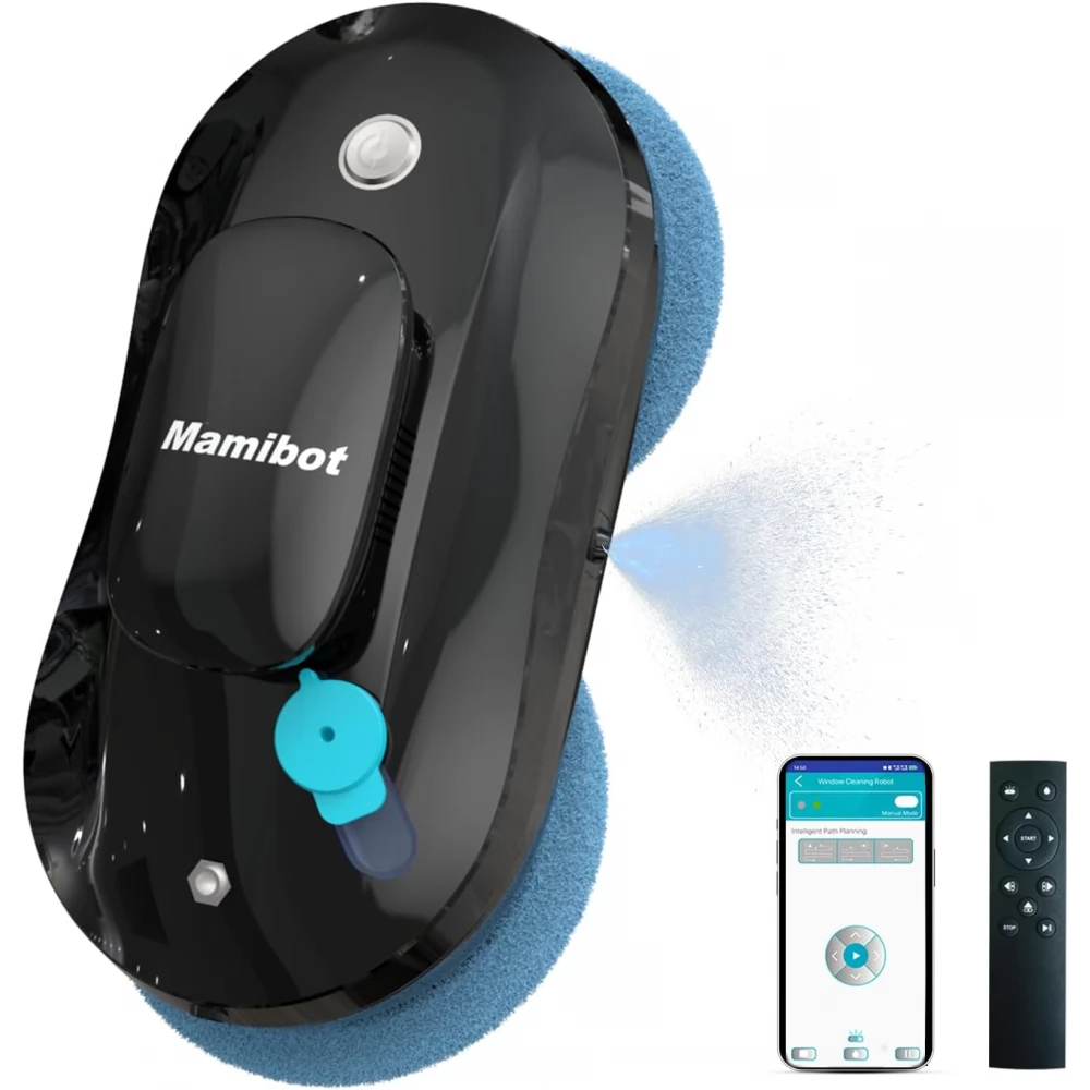 MAMIBOT W110-P Ablaktisztító robot Kék / Fekete