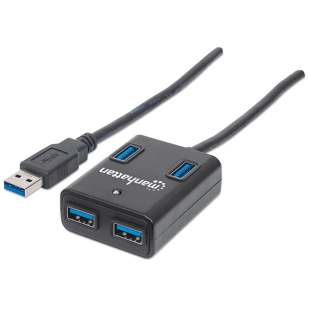 MANHATTAN SuperSpeed USB 3.0 Hub (162296)